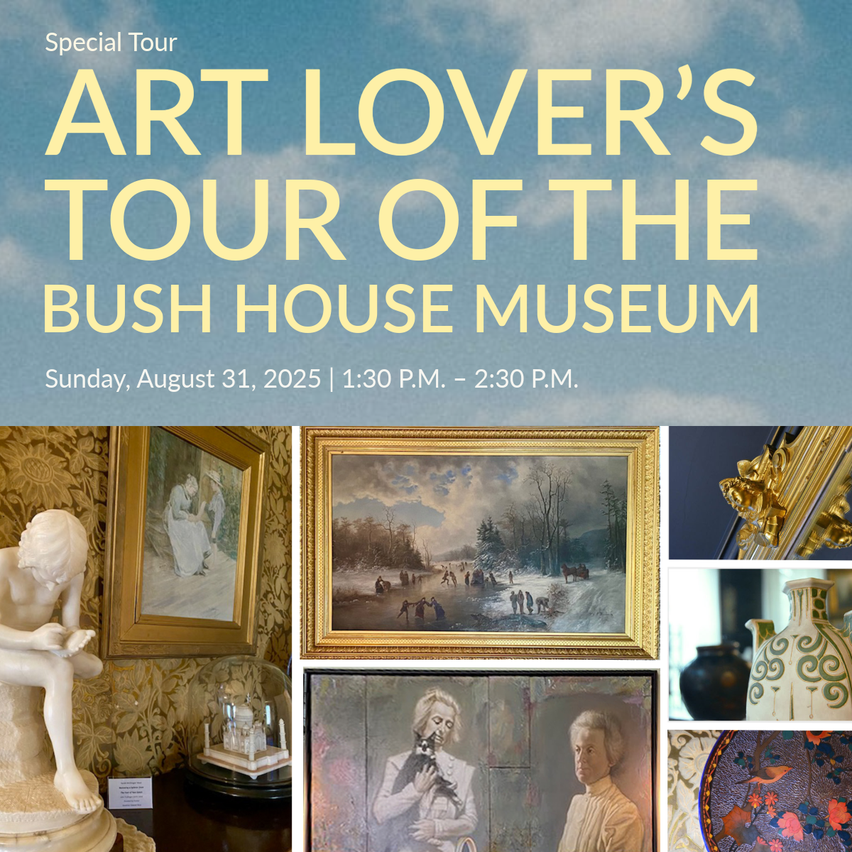 image of Bush House Museum Exterior on a summer day