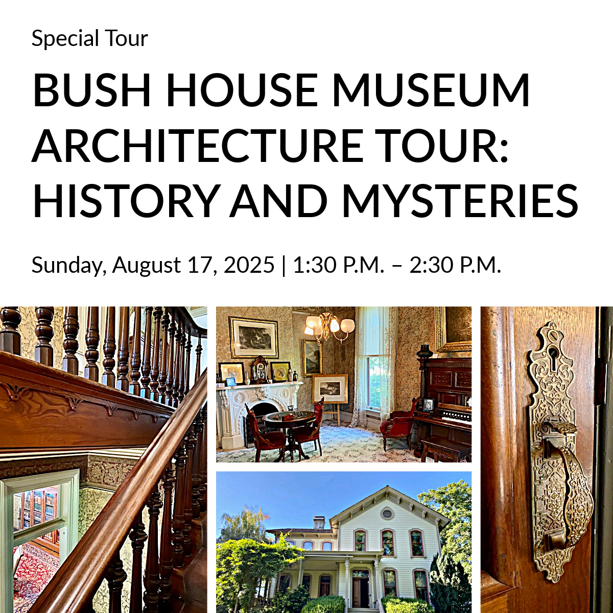 image of Bush House Museum Exterior on a summer day
