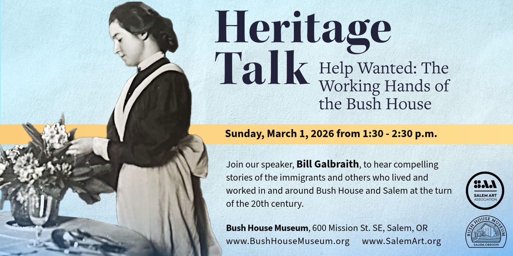 image of Bush House Museum Exterior on a summer day